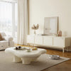 78.74'' Elegance in French Cream White Media Console