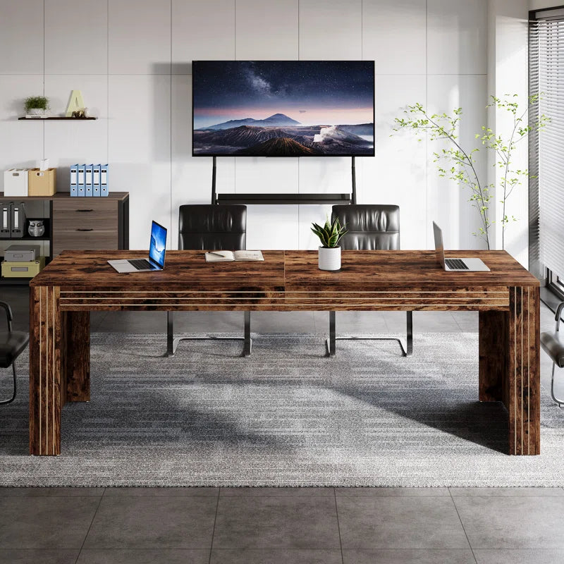 Rectangle Conference Table – Salvage & Co Indy