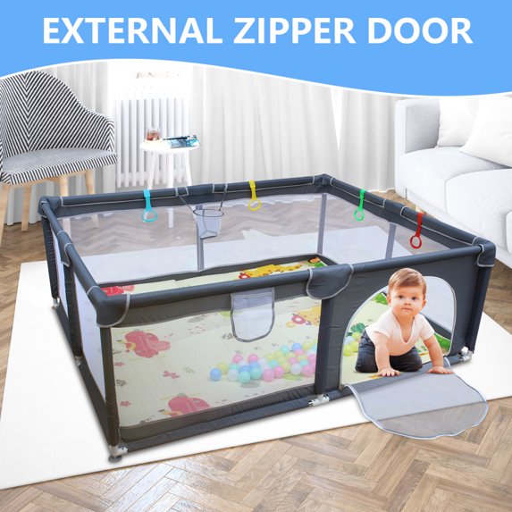 Baby playpen for indoor and outdoor useCare for children and pets