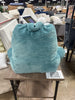 Milliard Reading Pillow with Shredded Memory Foam - Blue SHOWROOM ITEM