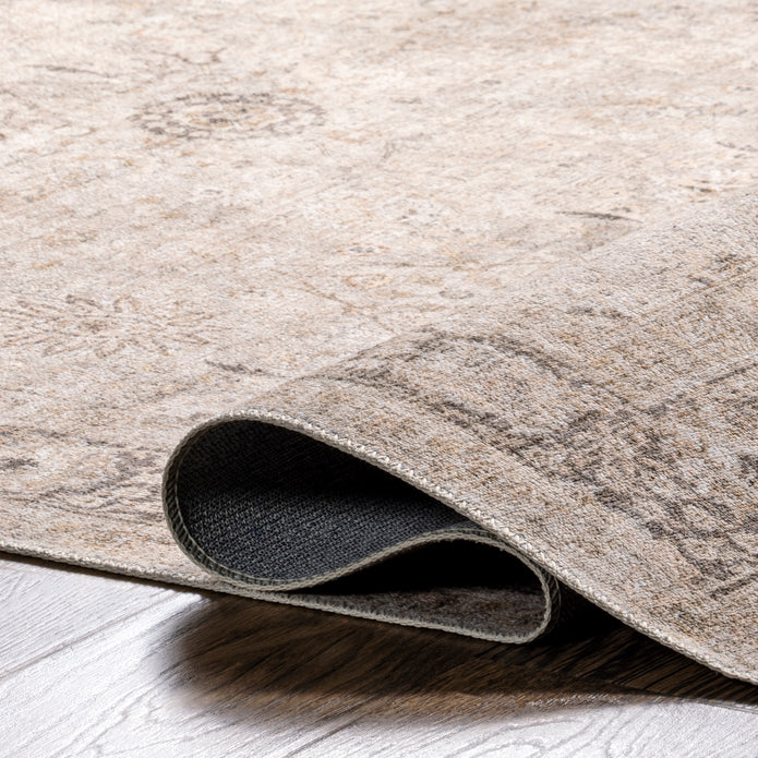 Bayberry Vintage Machine Washable Area Rug 9'x12'