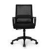Black Frame Mesh Office Chair