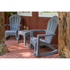 Big Easy Westport Resin Adirondack Rocker, Ergonomic Design
