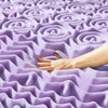 Zone Memory Foam Mattress Topper with Lavender Infusion, Queen