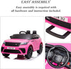 12V Licensed Land Rover VELAR Vehicle, Kids Ride On Car w/2.4G RC, 4 Wheel Suspension, LED, Music, for Boys Girls (Pink)