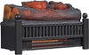 Infrared Quartz Juniper Electric Log Set with Crackling Sound Effect