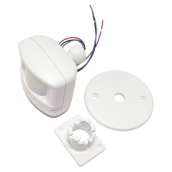 Passive Infrared Occupancy Sensor with Two-Sided Aisleway Lens