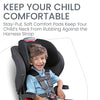 Grow with You Harness-2-Booster Car Seat, 2-in-1 High Back Booster, Quick-Adjust 5-Point Harness, Mod Black