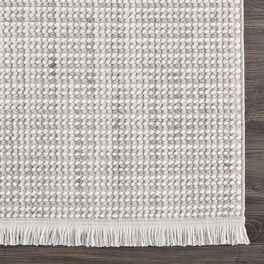 Bohemian Boho Fringe Carpet - 7'9" x 10'