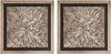 Bark Textured Wall Art Set of 2, Champagne