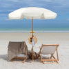 Fringe Beach Umbrella in Cream
