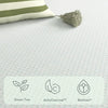 Green Tea Memory Foam Mattress, Queen, Fiberglass Free, Patented Custom Contour Support, Sturdy Base Foam, CertiPUR-US Certified, Mattress in A Box, White