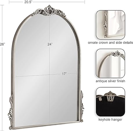 Traditional Arched Mirror