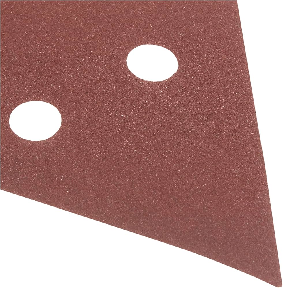 Drywall Sander Hook and Loop Triangle Sandpaper (10-Pack)