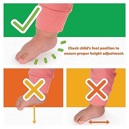 Bounce Bounce Baby 2-in-1 Activity Jumper & Table - Playful Palms