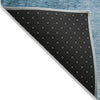 Blue Indoor Outdoor Area Rug, Easy Clean, Machine Washable, Non Shedding, Bedroom, Living Room, Dining Room, Kitchen, Patio Rug