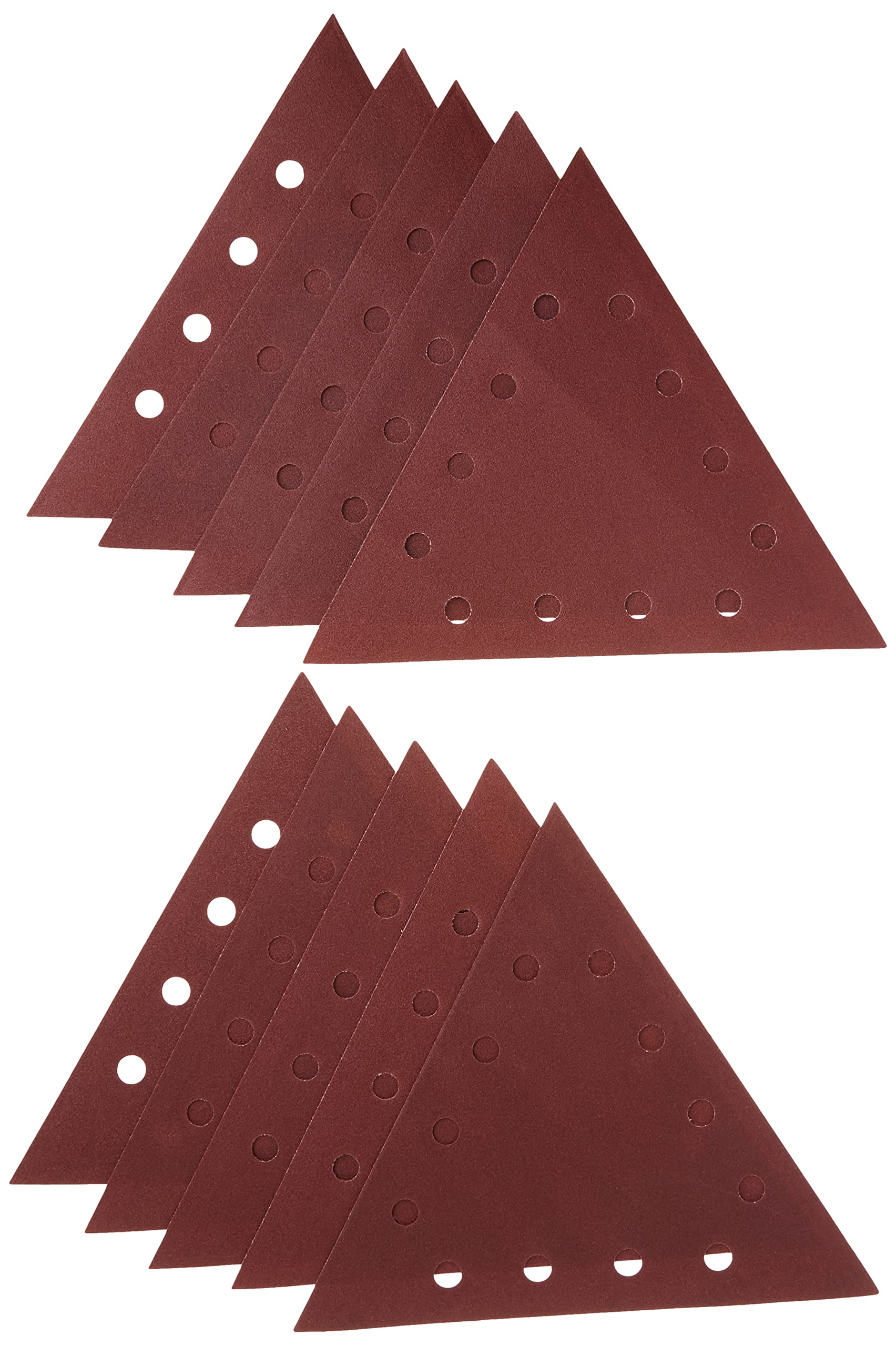 Drywall Sander Hook and Loop Triangle Sandpaper (10-Pack)