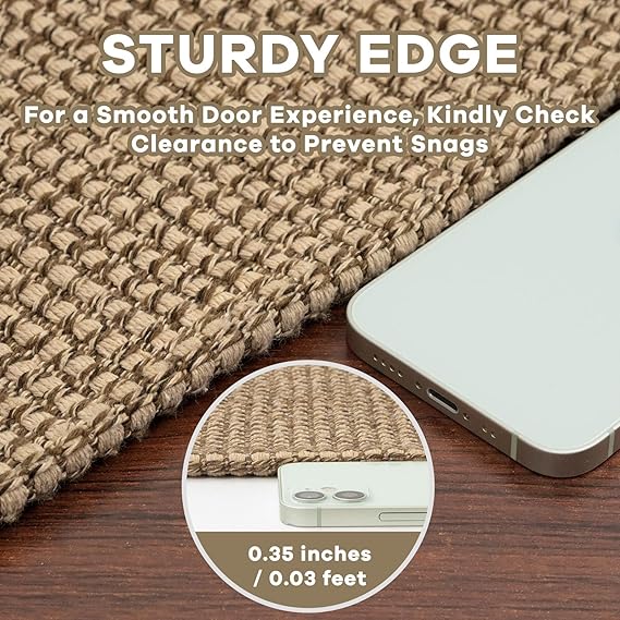 Washable Runners for Hallways Extra Long Woven Non Slip