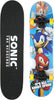 Sonic The Hedgehog Character Skateboards - Cruiser Skateboard with ABEC 5 Bearings, Durable Deck, Smooth Wheels (Choose from Sonic, Knuckles, Tails or Sonic & Friends)
