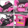6V Electric Kids ATV Quad Ride-On Toy with MP3, USB, Lights