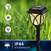 6 Pack Solar Outdoor Lights, LED Decorative Solar Garden Lights, Solar Outside Lights for Yard, Landscapes, Gardens, Pathways, Walkways and Driveways