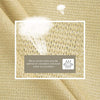 Sun Shade Sail Canopy Outdoor Shade Sail Cloth for Patio Deck Yard with D-Rings and Rope Included, Sand