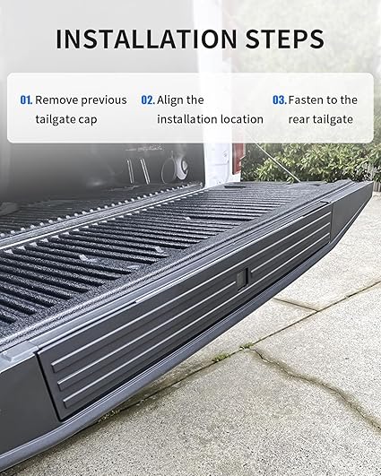 Tailgate Molding Trim Compatible with Ford F150