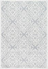 Jaime Vintage Trellis Area Rug, Gray