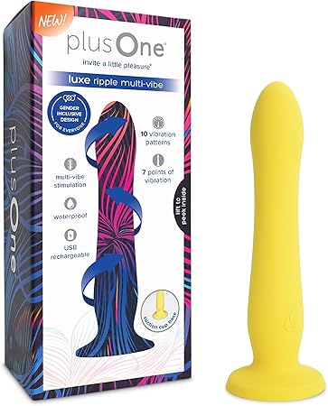 Luxe Ripple Multi Vibe Vibrating Massager Dildo, 10 Vibration Modes, B Salvage & Co Indy Luxe Ripple Multi Vibe Vibrating Massager Dildo, 10 Vibration Modes, B Salvage & Co Indy