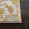 8' x 10' Ivory/Gold Non-Shedding Living Room Bedroom Dining Home Office Area Rug