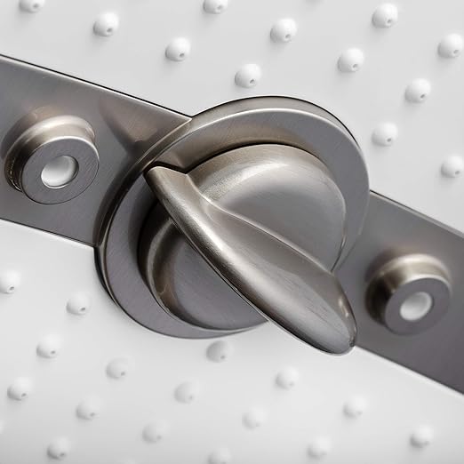 4-Spray Multi-Function Rainfall Shower Head & Shower Wand Combo (Titanium Sliver - 2.5 GPM)