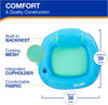 Spring Float Premium SunSeat Pool Chairs for Swimming Pool, Inflatable Pool Floats Adult with Fast Inflation for Ages 15 & Up, Sky Blue