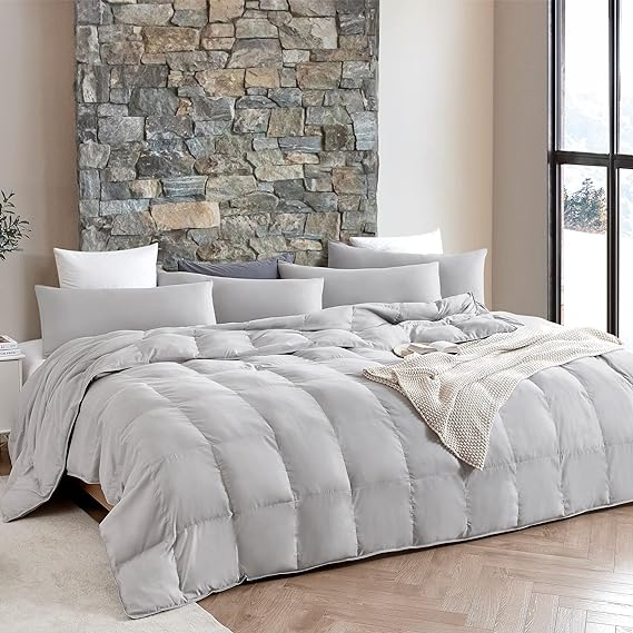 Snorze Cloud Comforter - Coma Inducer - Alaskan King in Silver Cloud ...