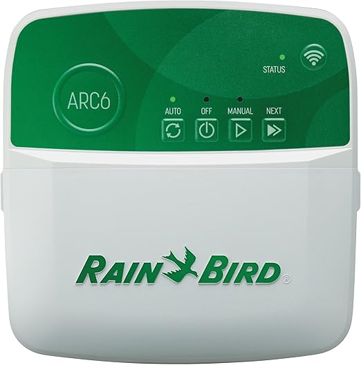 App-Based Indoor Smart Irrigation WiFi Timer/Controller, 6-Zone/Station, EPA WaterSense Certified, Compatible with Alexa