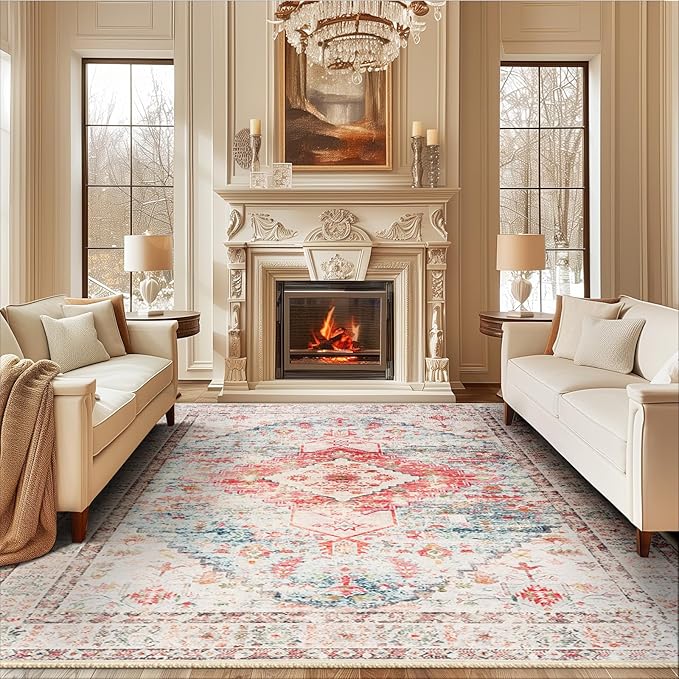 BESTSWEETIE 8x10 Area Rug for Living Room - SHOWROOM ITEM 