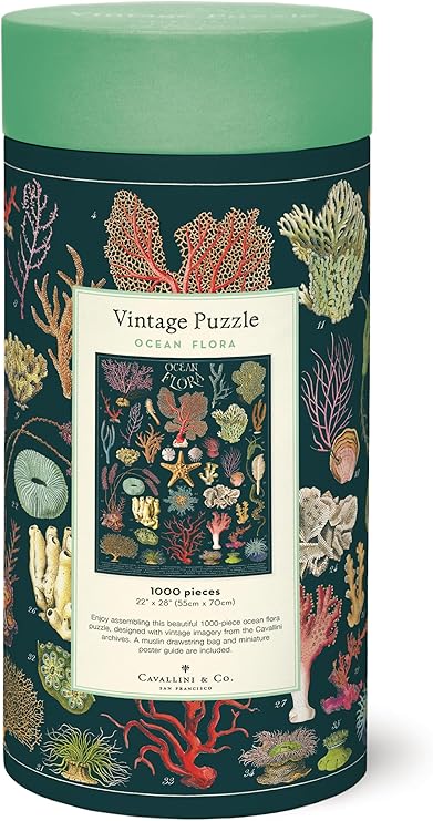 1000 Piece Puzzle, Ocean Flora