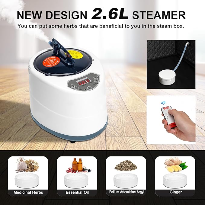 Portable Steam Sauna Box, Person Sauna Tent