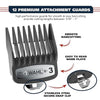 USA Pro Ultra Quiet High Torque Corded Hair Clipper for Ultra Quiet Operation and Cooler Operating Temperatures, Metal Housing with Bonus Hair Clipping Guard Caddy
