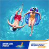Spring Float Premium SunSeat Pool Chairs for Swimming Pool, Inflatable Pool Floats Adult with Fast Inflation for Ages 15 & Up, Sky Blue