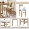 Counter Height 4-Piece Dining Chairs ONLY (Light Brown)