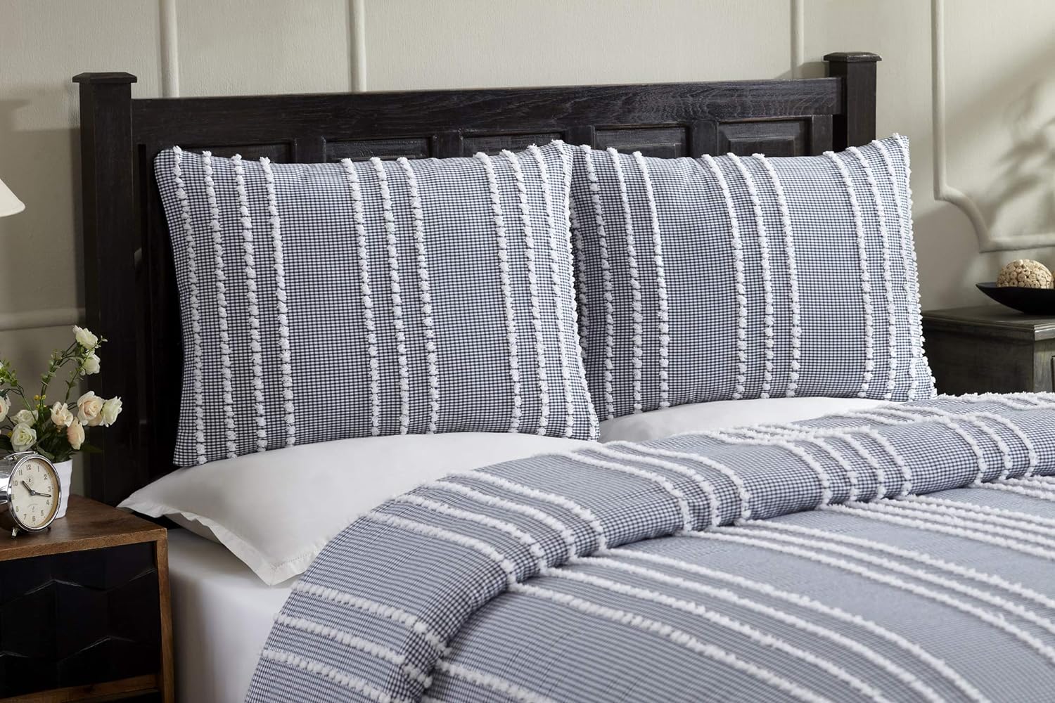 Bed Comforter Bedding Comforter Sets, Winston Comforter Collection in Twin, Taupe - 100% Cotton Tufted, Unique Luxurious, Soft Plush Machine Washable Tumble Dry