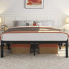 Bed Frames Heavy Duty Metal Platform Bed with Under Bed Storage, No Box Spring Needed, Easy Assembly, Sturdy Steel Slat Support, Black - Queen