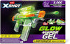 Hyper Gel Glow in The Dark NightStrike Blaster, Semi and Fully Automatic Gel Blaster & 5,000 Glow in The Dark Hyper Gel Pellets, 600 Capacity Hopper & 850 Capacity Mag