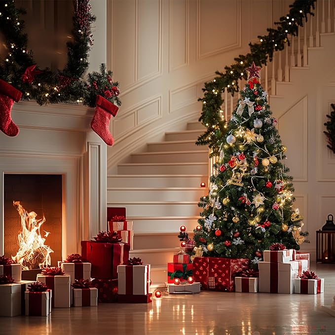 Artificial Green Christmas Tree final cut