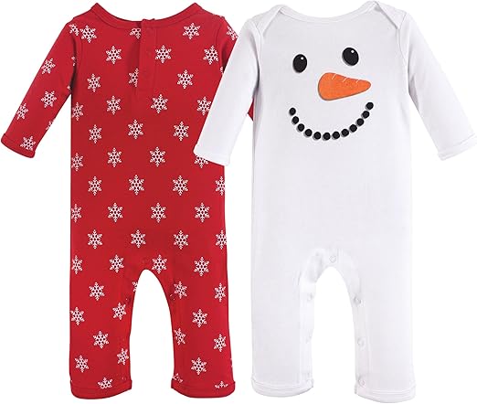 Baby Girls Cotton Coveralls