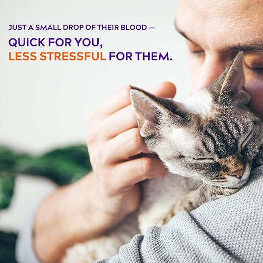 8 Piece Pet Blood Glucose Monitoring Kit for Diabetic Cats, Dogs, and Horses All-in-One Solution for in-Clinic Or at Home, with Digital Results
