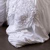 3 Piece Serena Comforter Set, King, White
