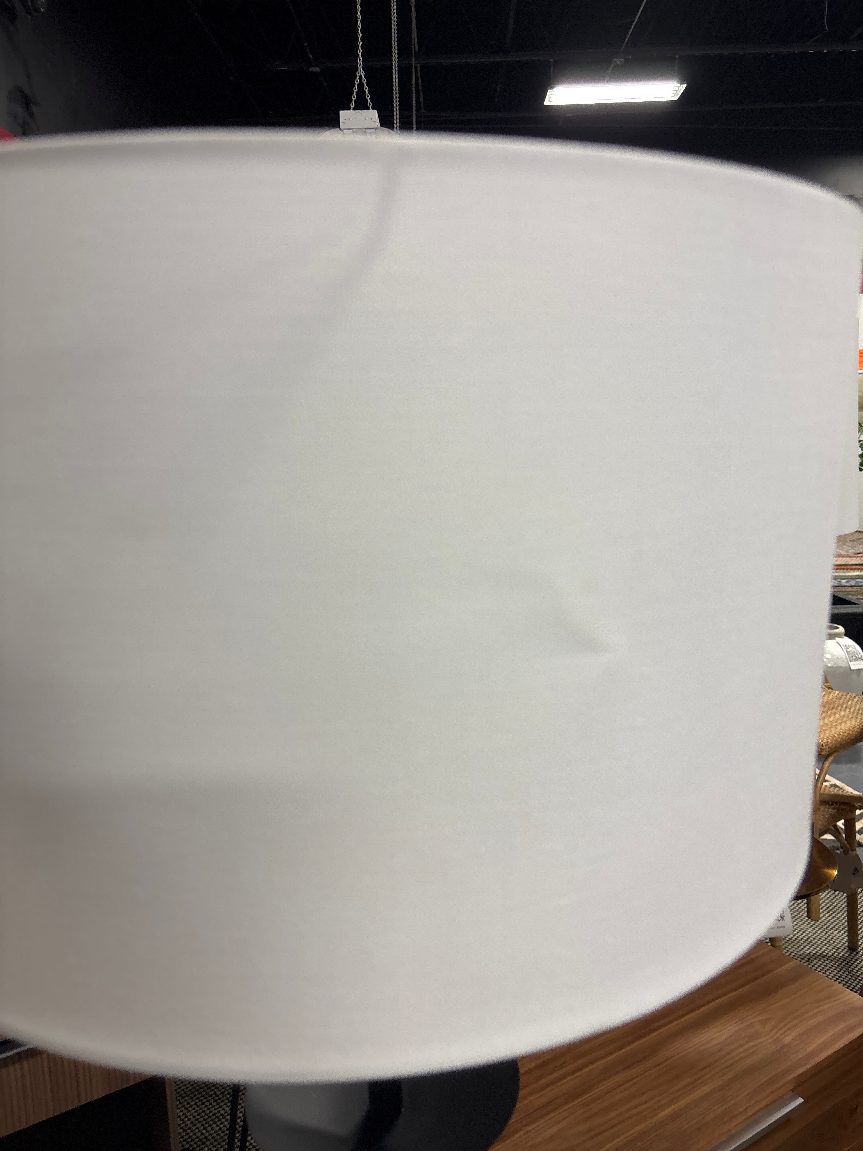 63" Black Traditional Shaped Floor Lamp SHOWROOM ITEM
