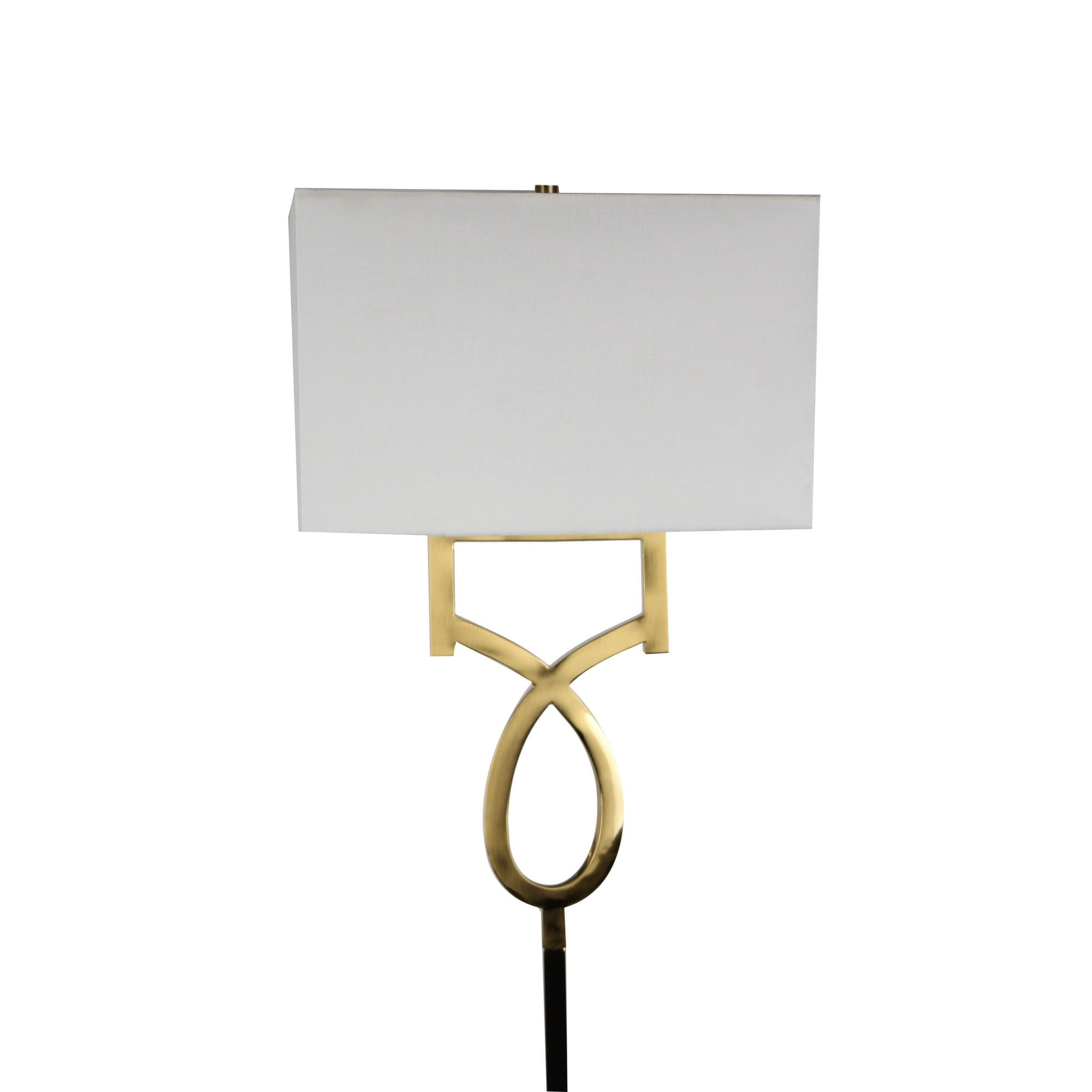 Westan Modern Glam Gold Metal Floor Lamp