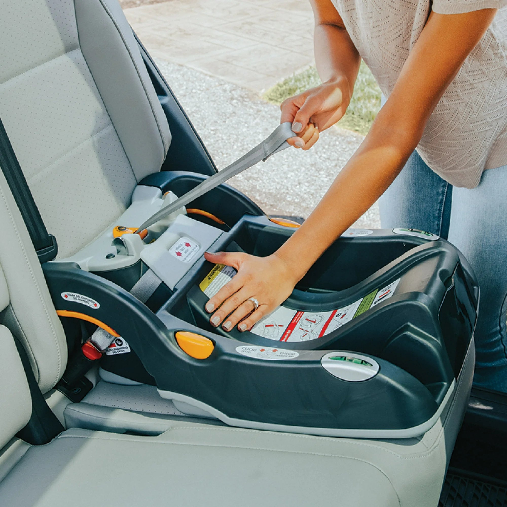 KeyFit ClearTex Infant Car Seat - Black